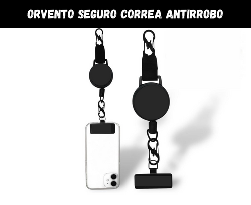 Orvento Seguro Correa Antirrobo